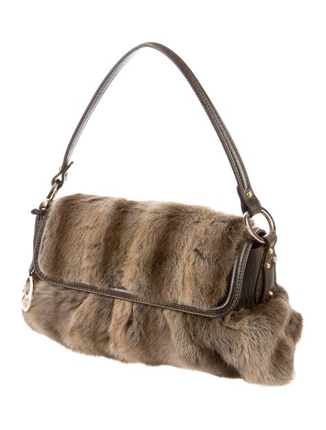 shearling fendi bag|used fendi handbags.